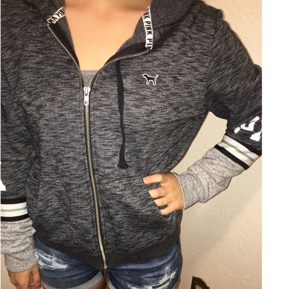 PINK Victoria's Secret Tops - PINK zip up jacket